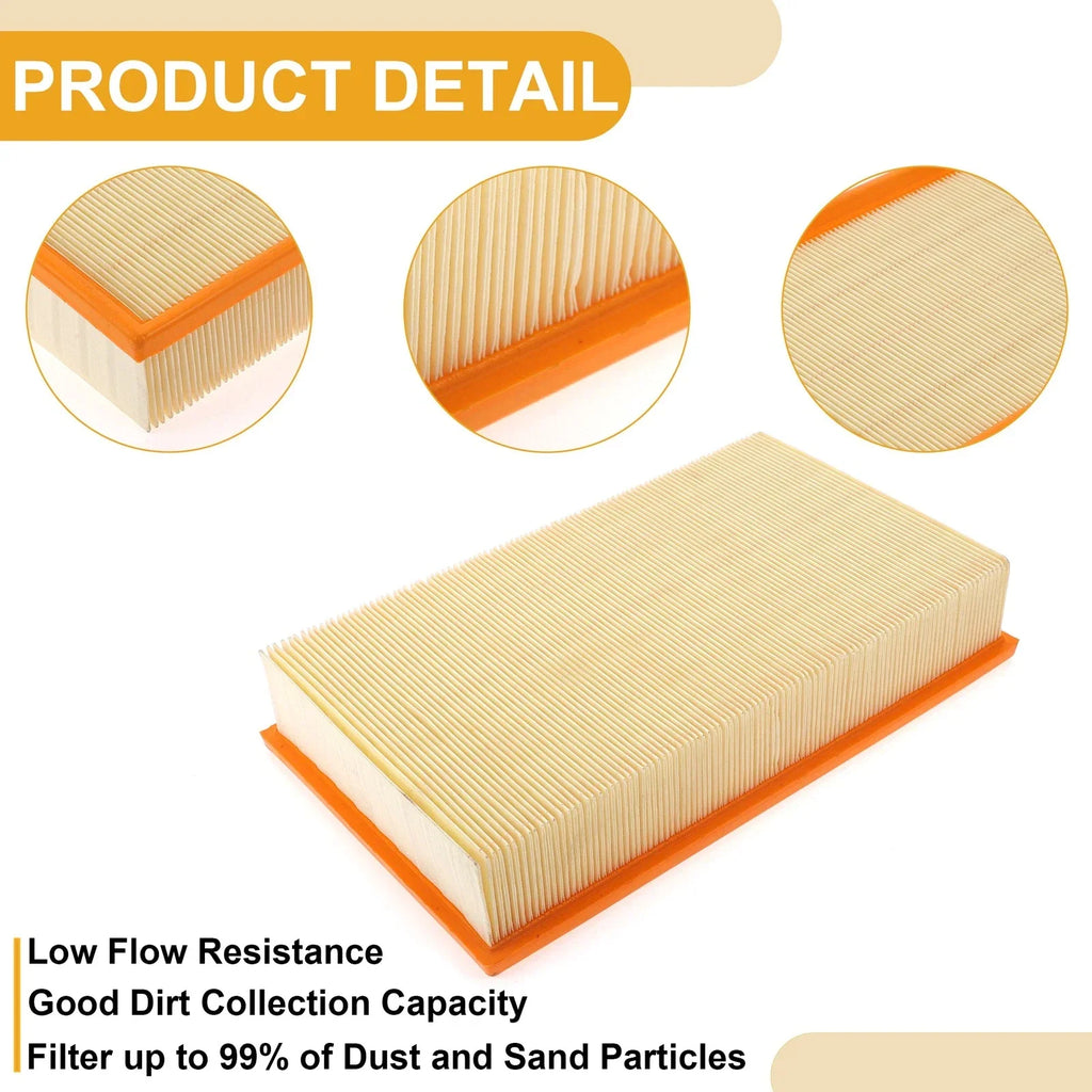 Car Engine Air Filter for Mercedes-Benz C300 (2008-2012) 1 x Filter