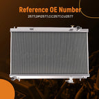 2 Row Aluminum Coolant Radiator for Nissan 350Z (2003–2006)