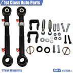 Set of 2 Front Sway Bar Link Quicker Disconnects for Jeep Wrangler TJ (1997–2006)