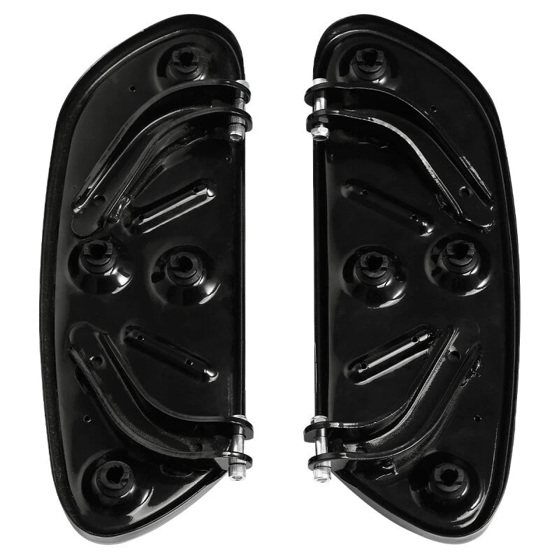 Chrome/Black Driver Floorboard Kit for Harley Electra Road Glide (1986–2022)