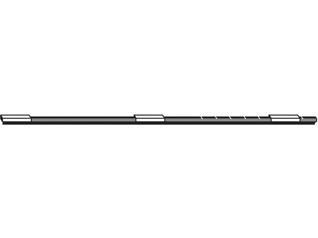 Front Right Wiper Blade Insert Set of 2 for Jaguar Super V8 (2005–2009) QP591NK