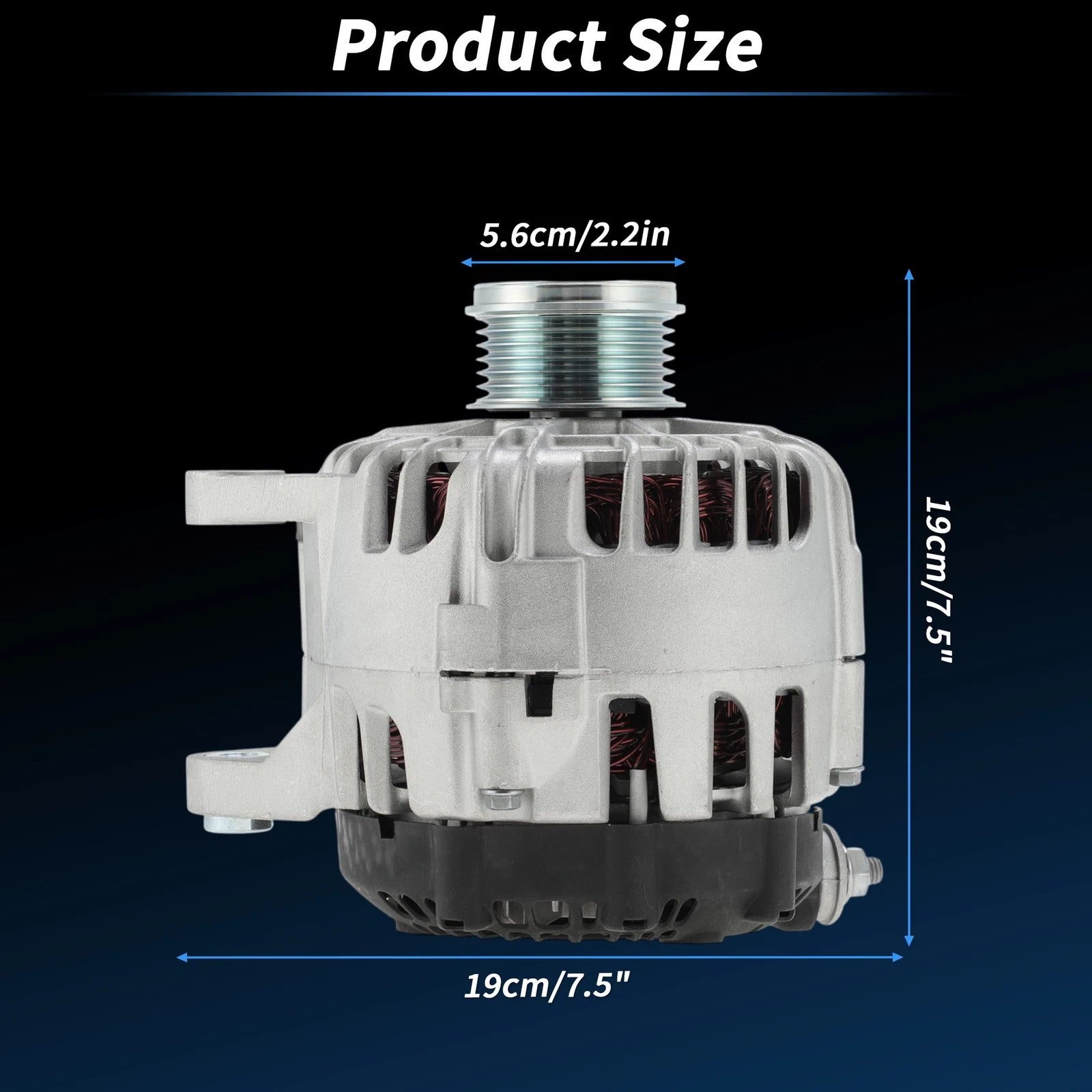 Alternator for Nissan Rogue X-Trail (2014–2020) No. 23100-4BA0A/2310M-4BA0BRW