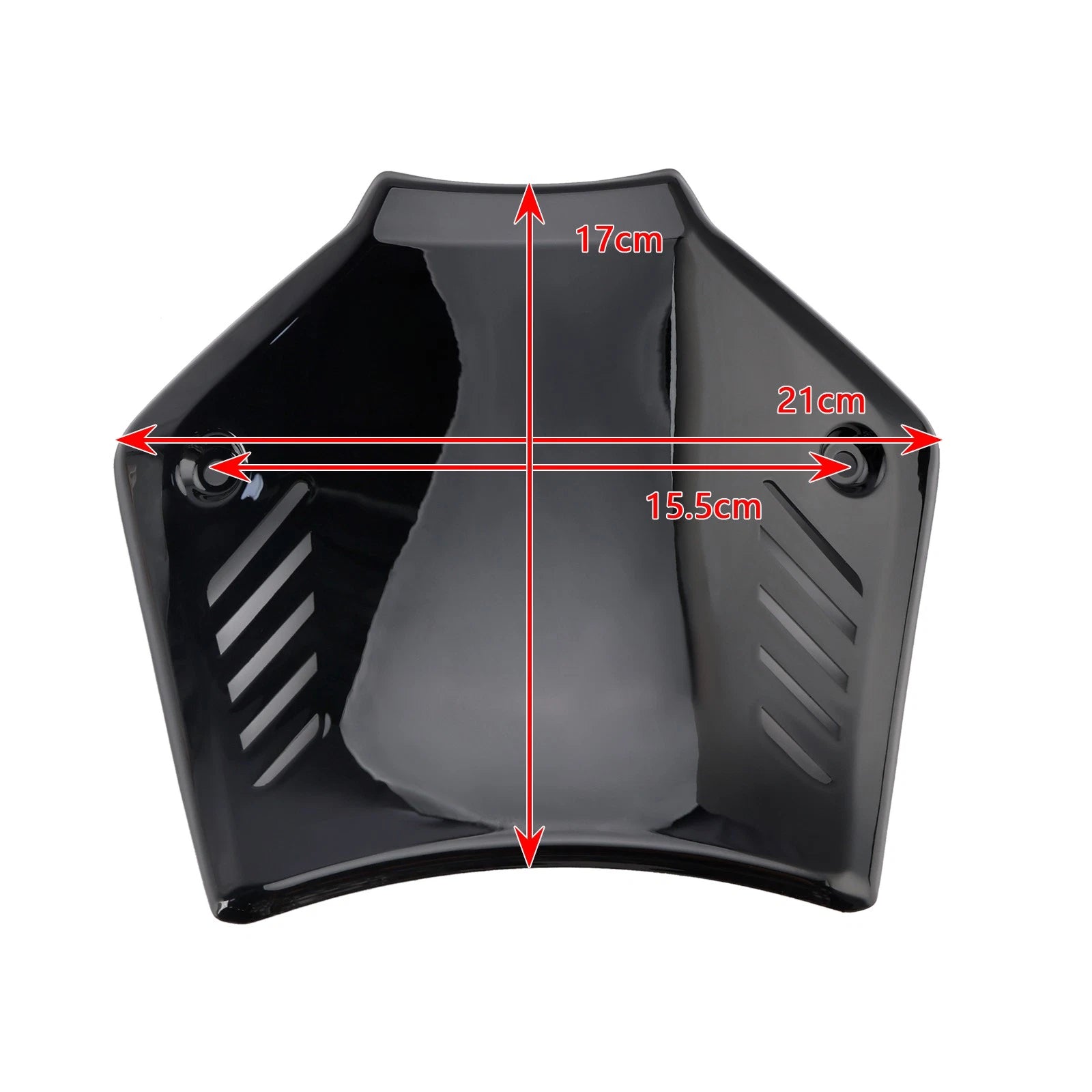 Throttle Tunnel Cover for Yamaha Tmax 560 (2022–2023) Black