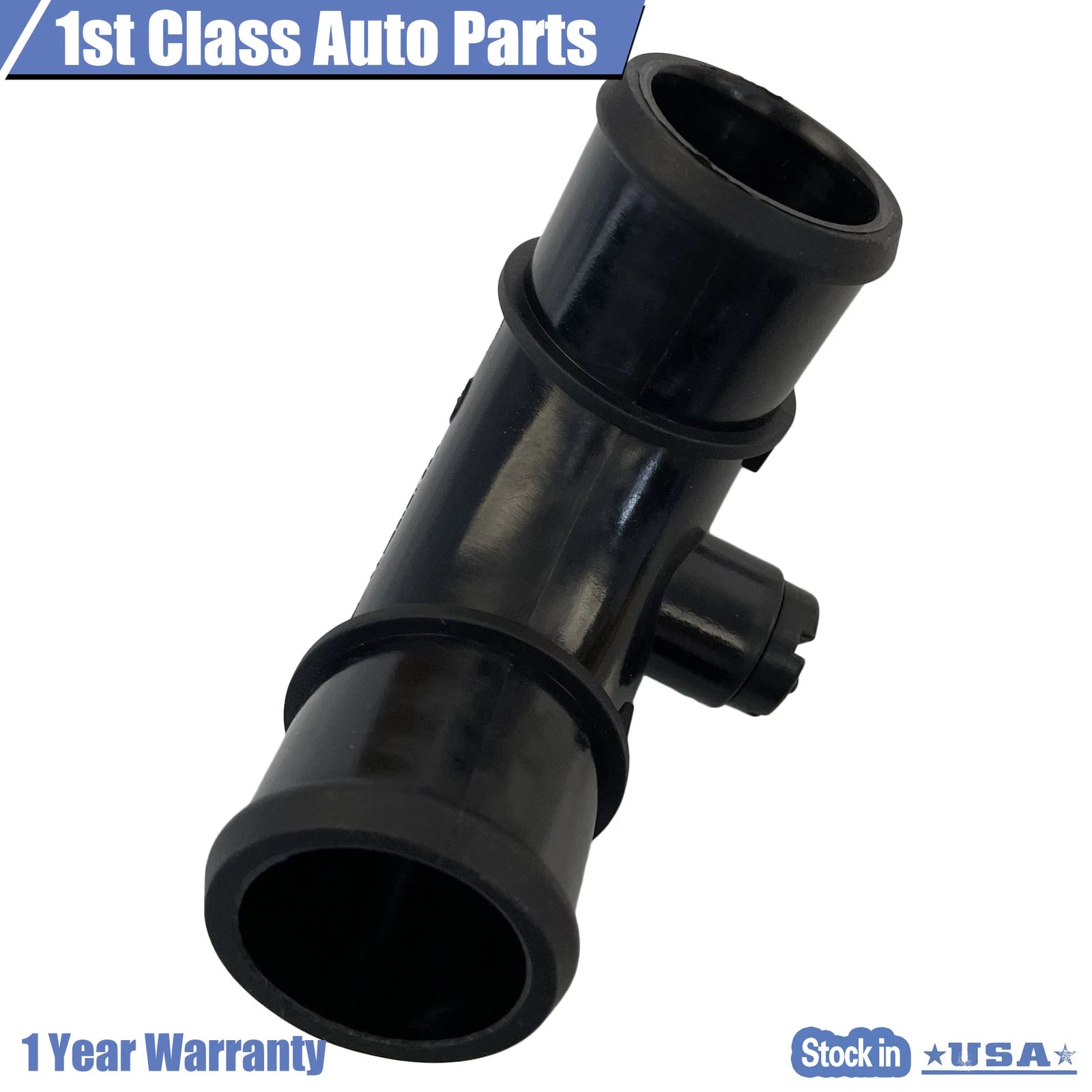 Front Water Hose Connector with Bleeder Screw for Mini Cooper (2002-2008)
