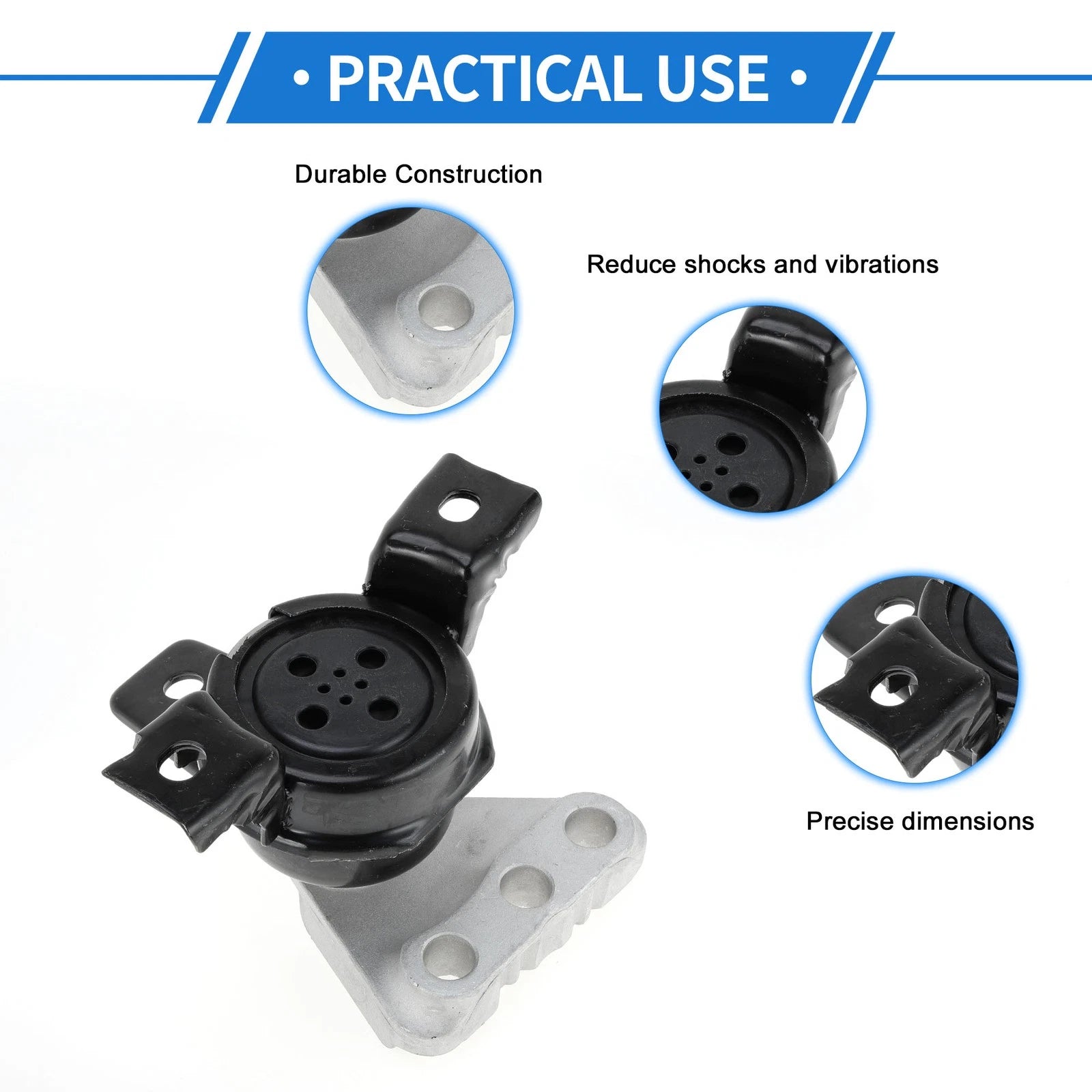 Right Engine Motor Mount for Chevrolet LOVA (2016) 1.5L AT