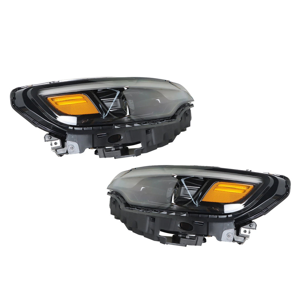Full LED Headlight Assembly Pair for Jeep Cherokee (2019–2021)
