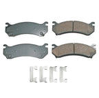 Front Brake Kit 330mm Drilled Disc Rotors & Akebono Ceramic Pads for Chevrolet GMC