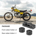 2 x Front & Rear Fuel Tank Rubber Holder Kit for Honda CB (1969–1974)