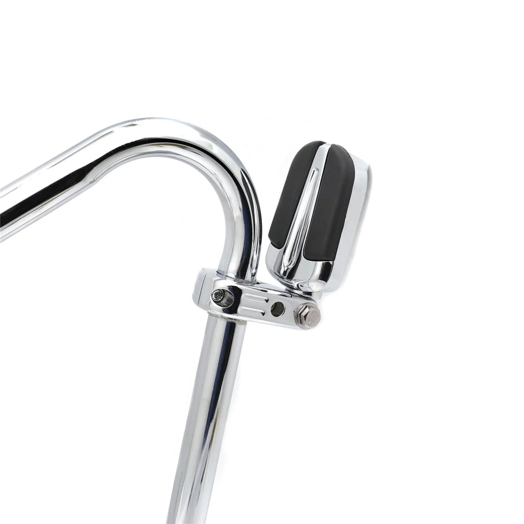 1 P-Clamp Chrome Slipstream Footpeg for Yamaha Road Star Warrior (2002–2009)