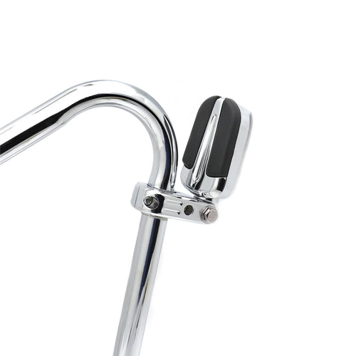 1 P-Clamp Chrome Slipstream Footpeg for Yamaha Road Star Warrior (2002–2009)