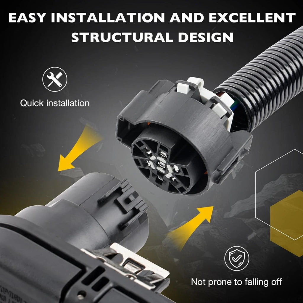 Trailer Tow Wiring Connector Harness Kit for Ford F150 (2009-2014)