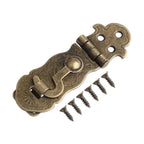 Lock Latch for Suitcase (Retro Style, Bronze Tone) 1 Pc