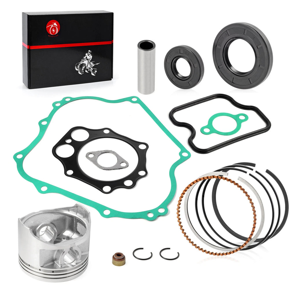Top End Kit Piston Ring Gasket Seal for Club Car Golf Cart DS Precedent (FE350)