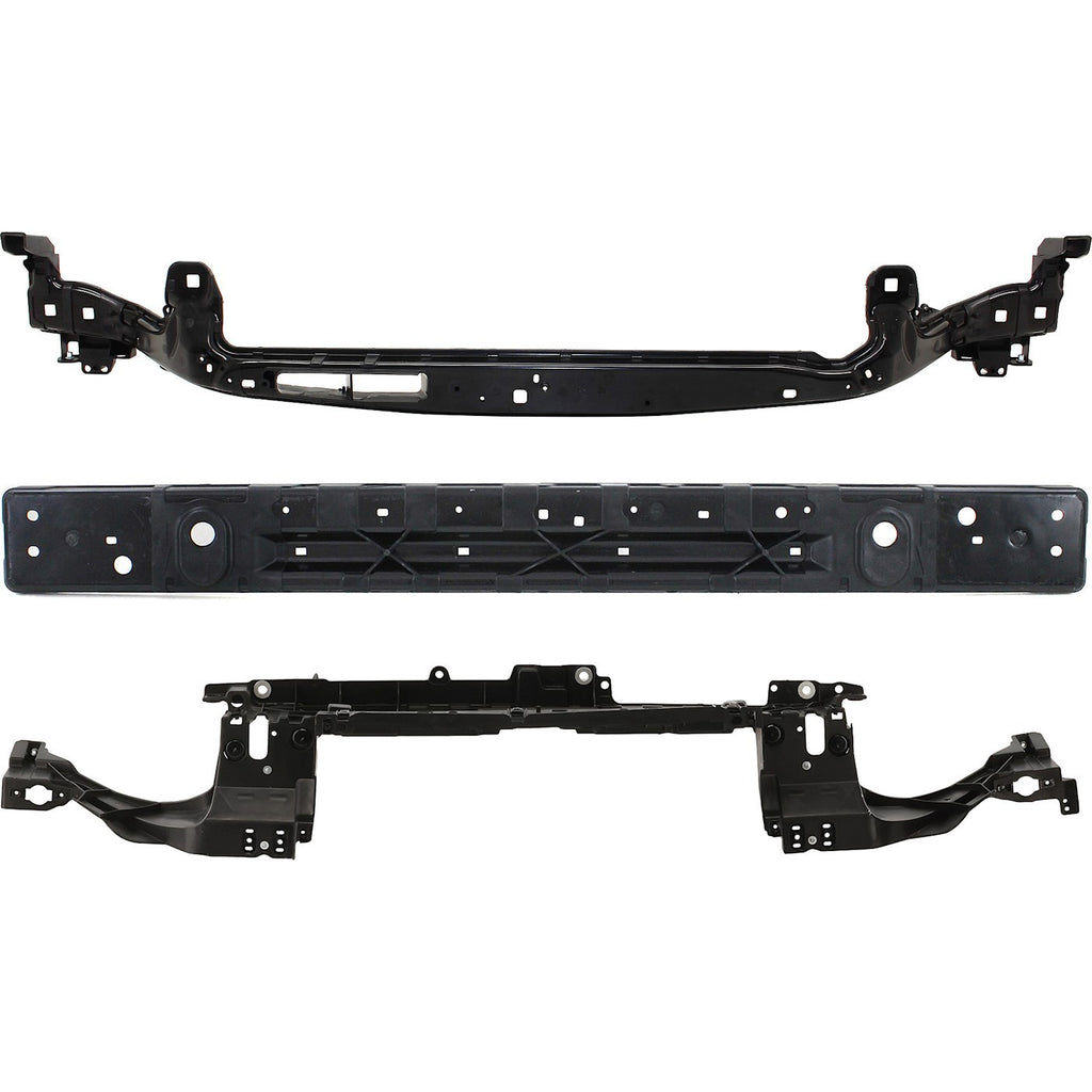 Set of 3 Radiator Supports for Ford Fusion (Police Responder Hybrid)