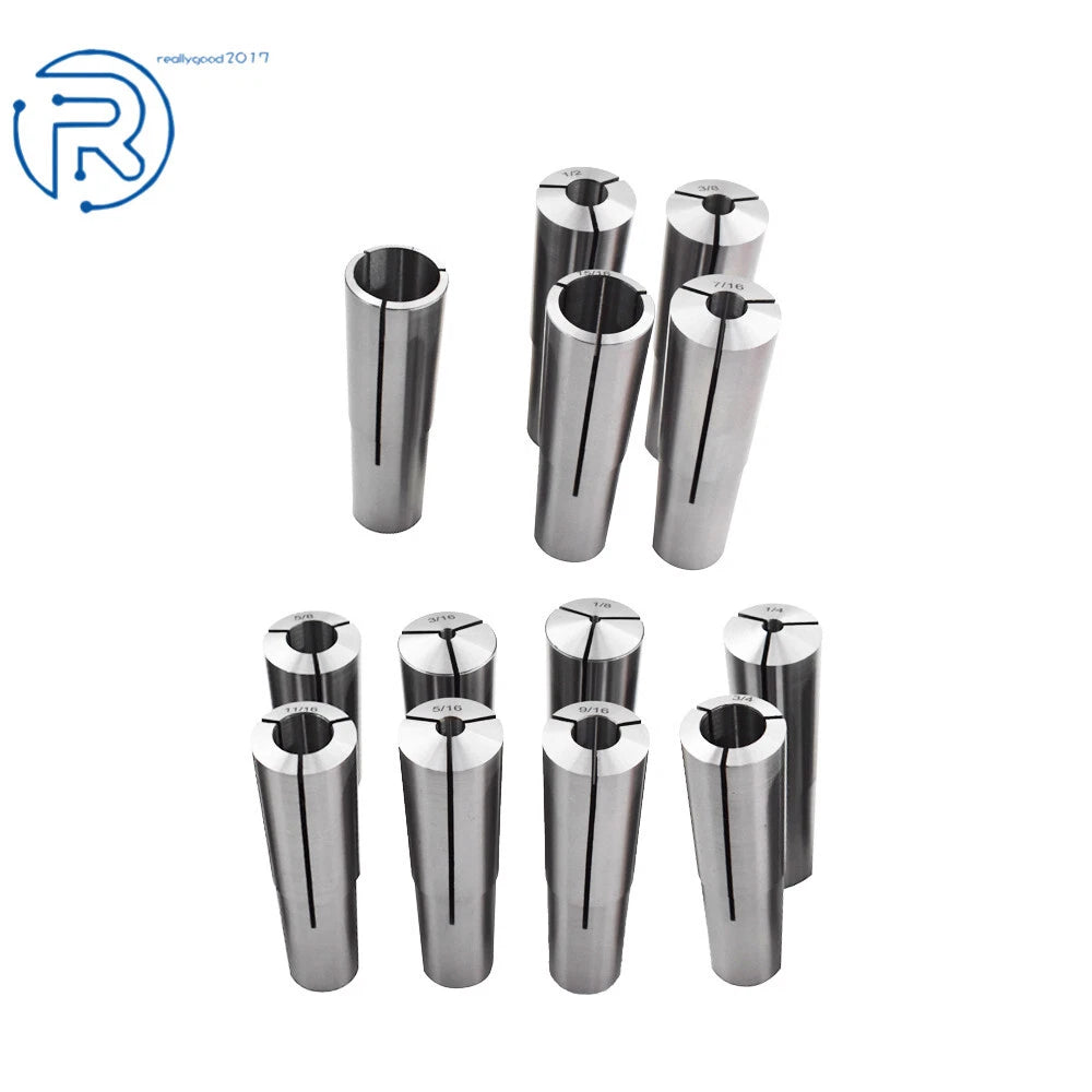 13 Piece Morse Taper Collet Set 4MT (1/8"-1")