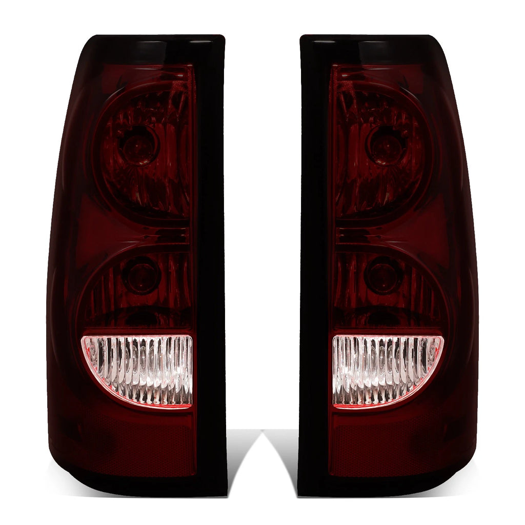 Smoked Rear Brake Tail Lights for Chevy Silverado 1500 2500 3500 (2003–2007)