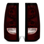 Smoked Rear Brake Tail Lights for Chevy Silverado 1500 2500 3500 (2003–2007)