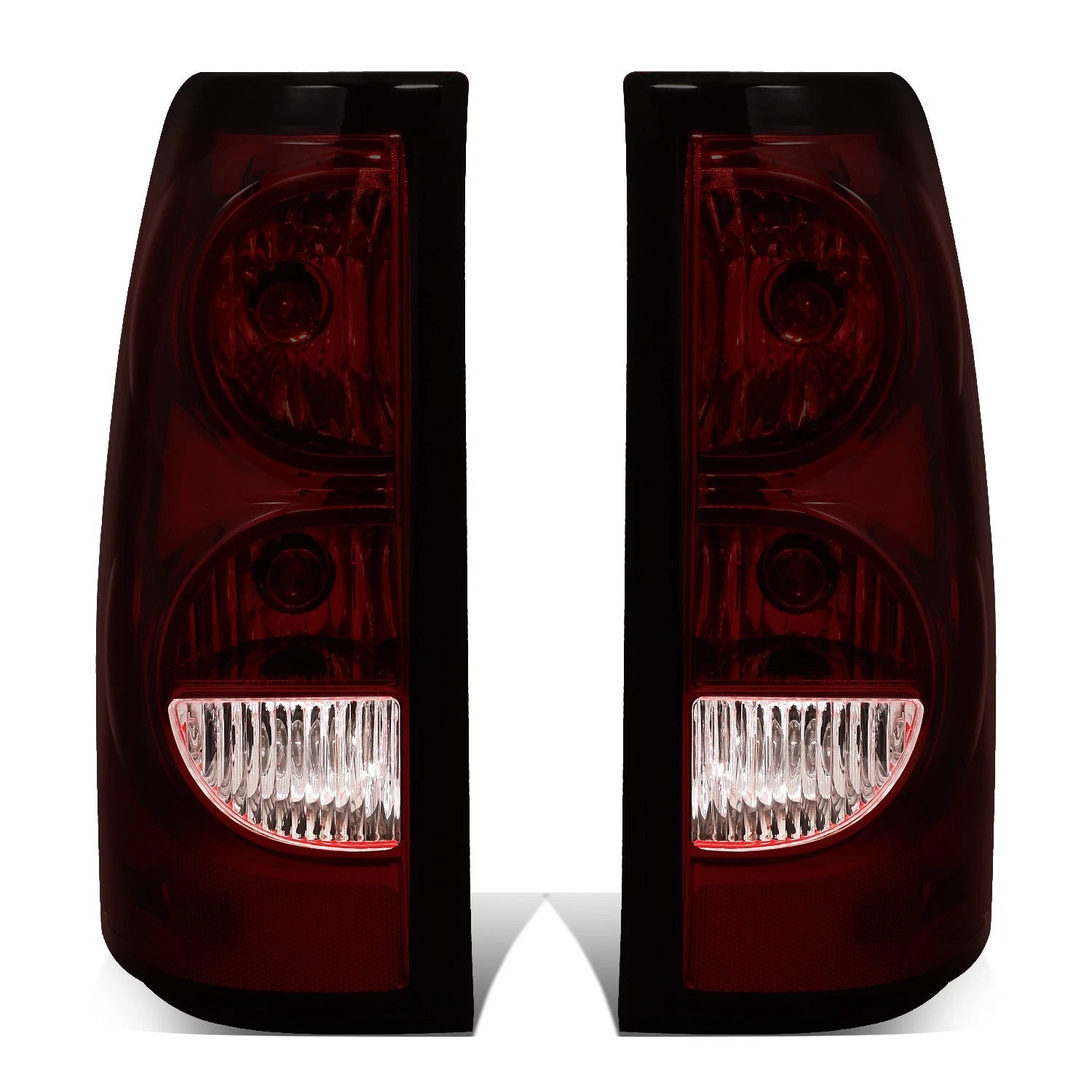 Smoked Rear Brake Tail Lights for Chevy Silverado 1500 2500 3500 (2003–2007)