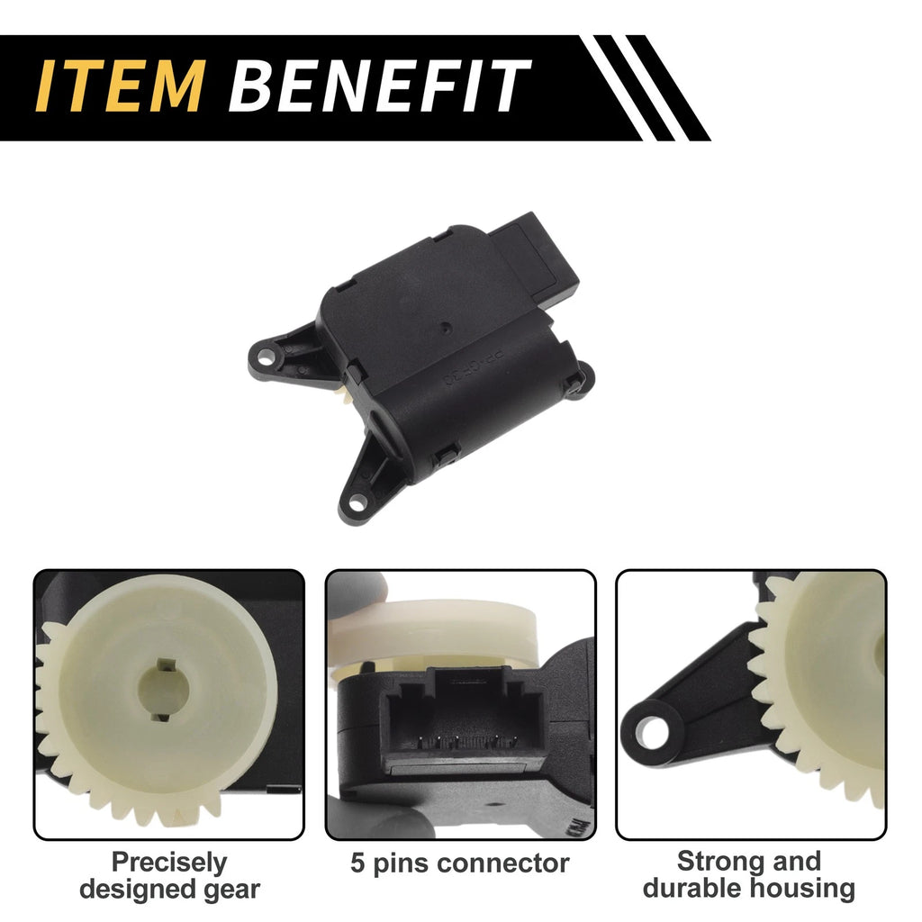 HVAC Heater Blend Door Actuator for Volkswagen Polo (2007–2012) No. 6Q0907511C