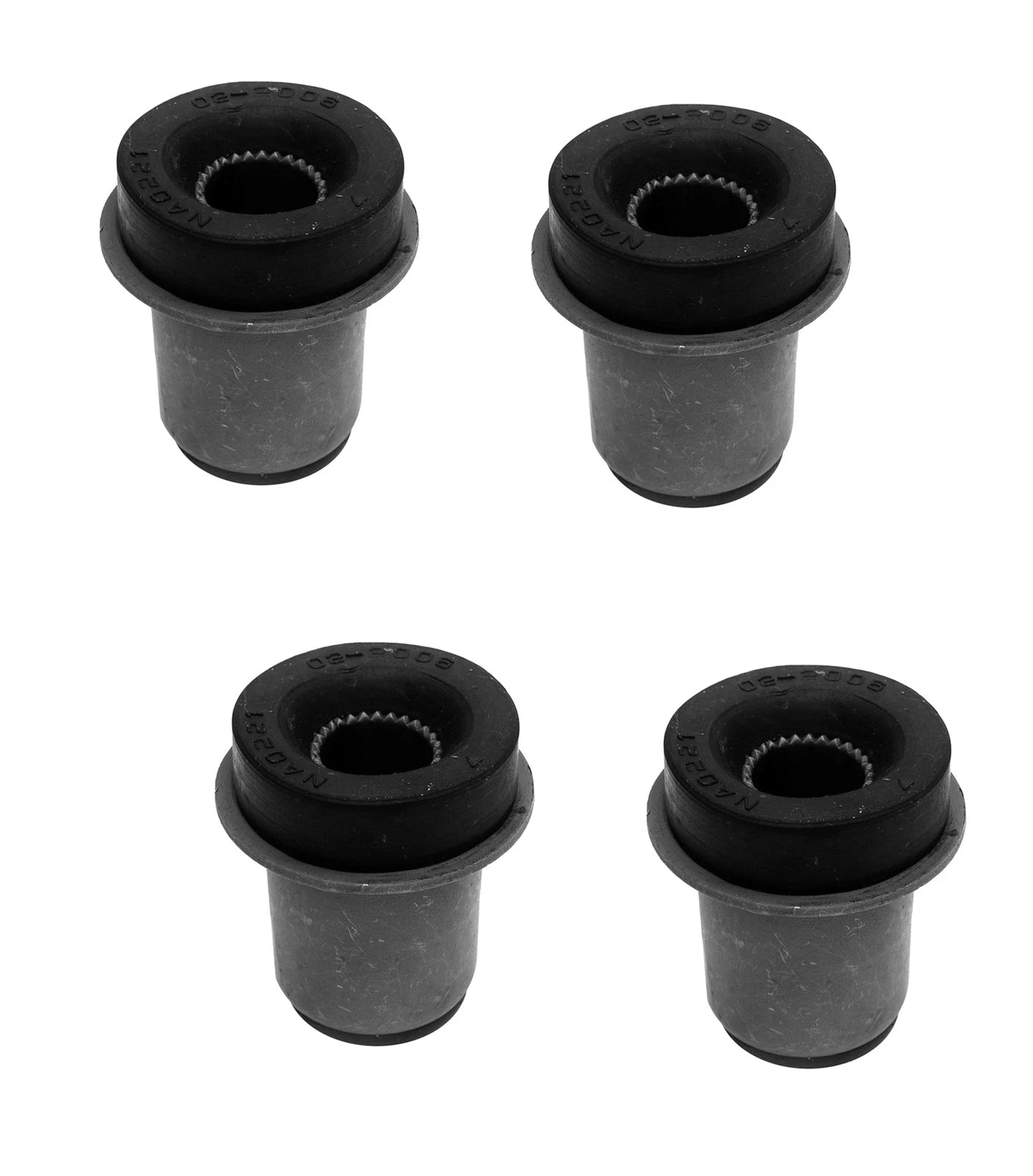 Set of 4 Front Upper Control Arm Bushing Kit for Chevy Astro GMC Safari (RWD)