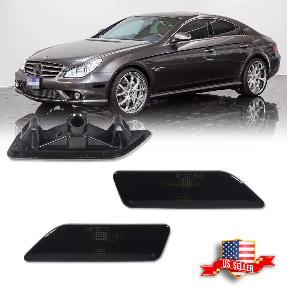 Smoke Front Side Marker Light for Mercedes CLS-Class (2006–2011)