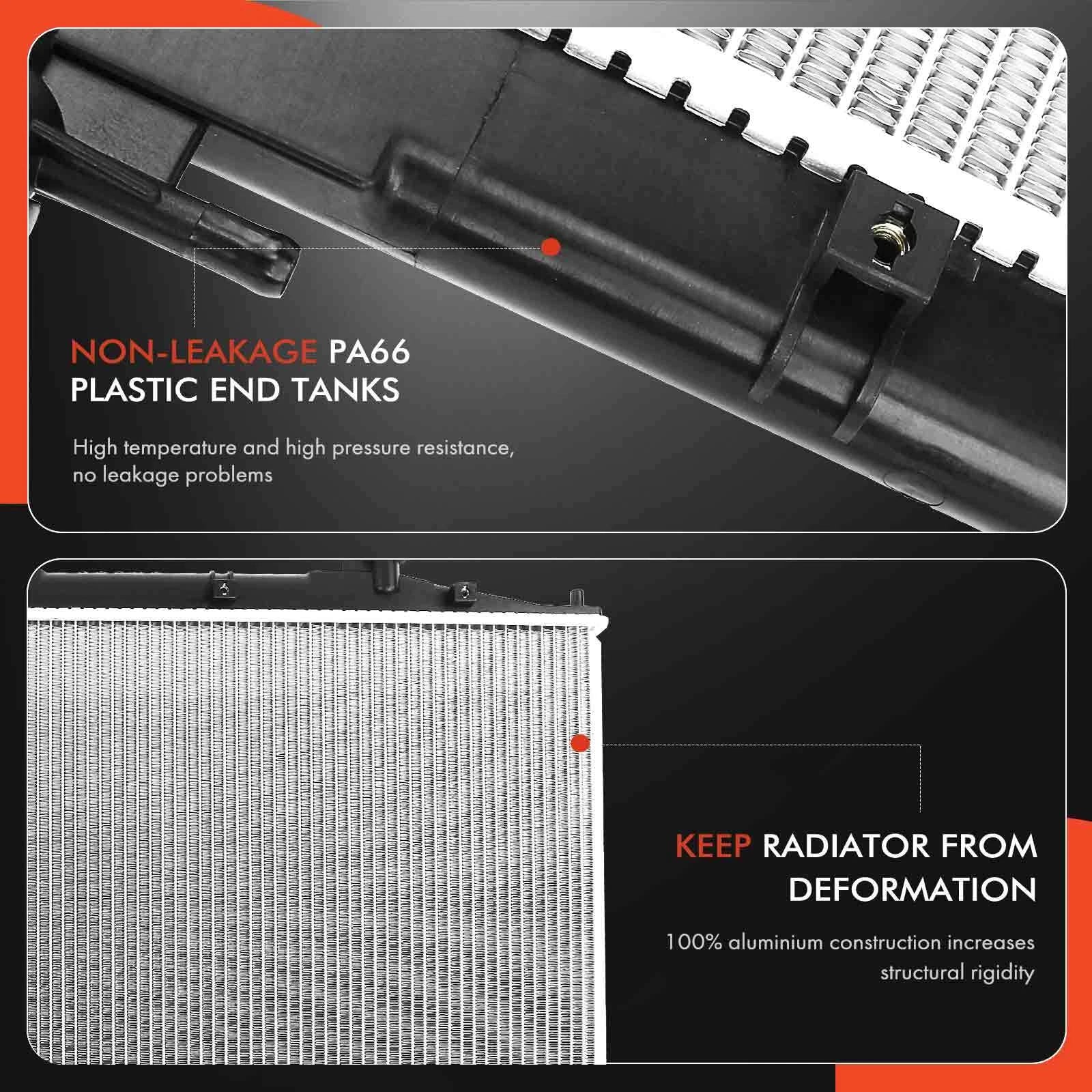 Radiator with Oil Cooler for Honda Odyssey (2005–2010)