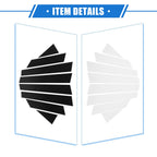 8 Pcs Pillar Posts Trim Cover for Nissan Altima (2013–2018) Black