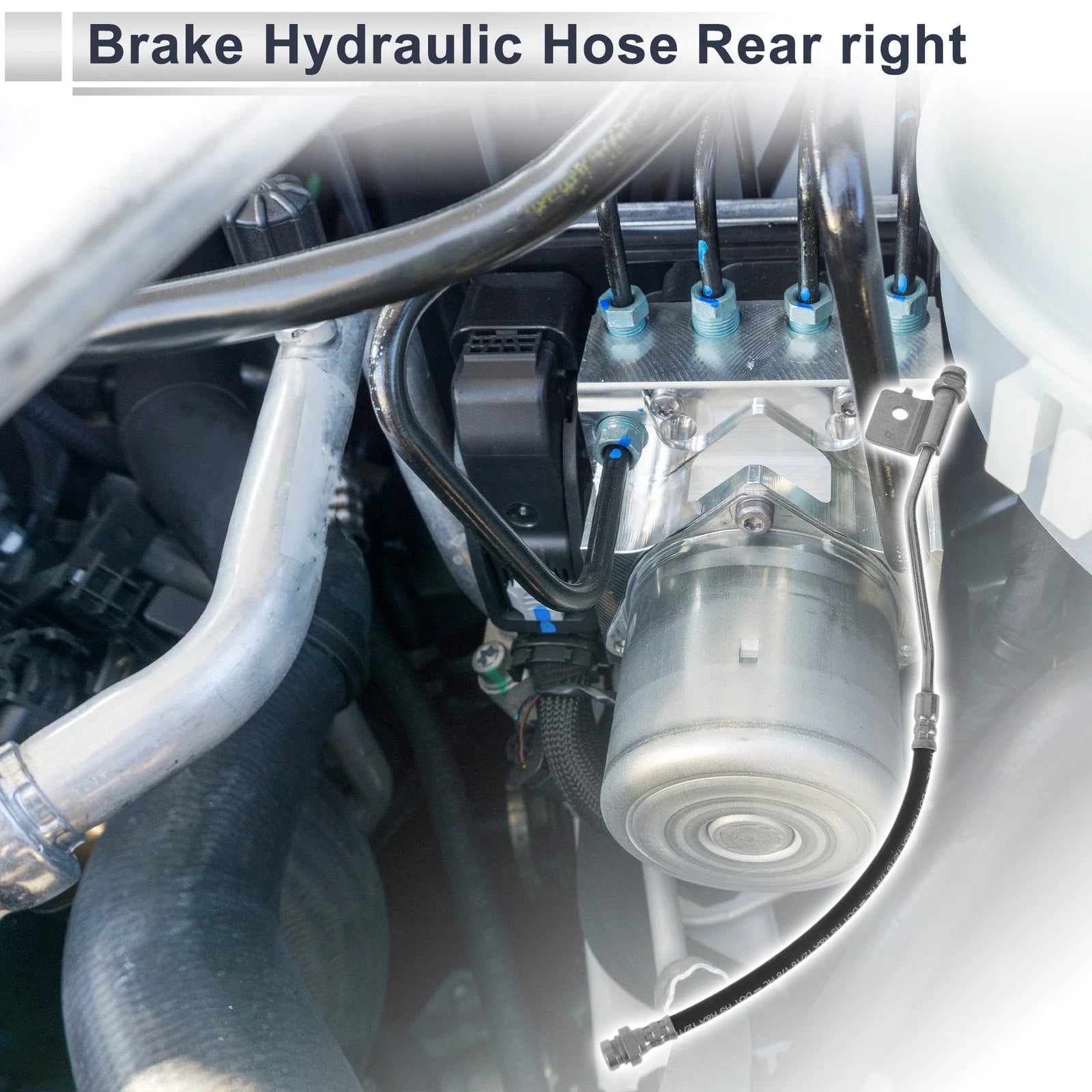 Brake Hydraulic Hose for Hyundai Elantra (2011–2016) No. 587380U000