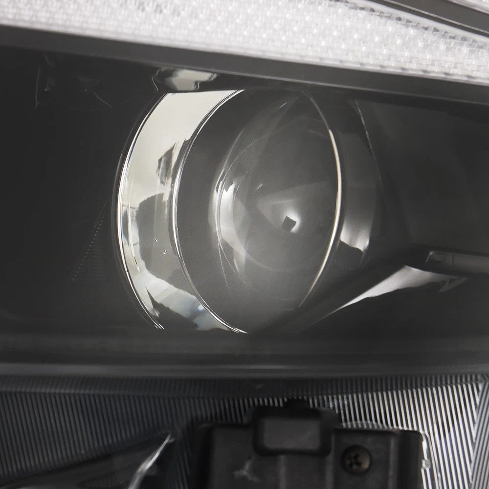 Halogen Headlight Assembly for Hyundai (2021–2022) Black Left Driver Clear Lens