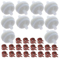 10 Fuel Filters and 20 Hose Clamps for Snapper (Fits 394358)