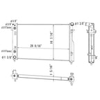 Replacement Radiator for Ford Ranger PJ (2003–2006)