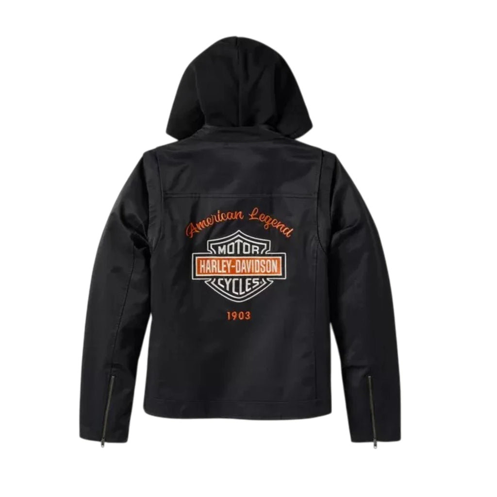 Women's 3-In-1 Textile Jacket for Harley-Davidson (NWT, Black, Size 2XL)