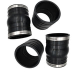 4X Rubber Coupler 3863450 3852696 for OMC Volvo Penta 4.3L 5.0L 5.7L (1990–2023)