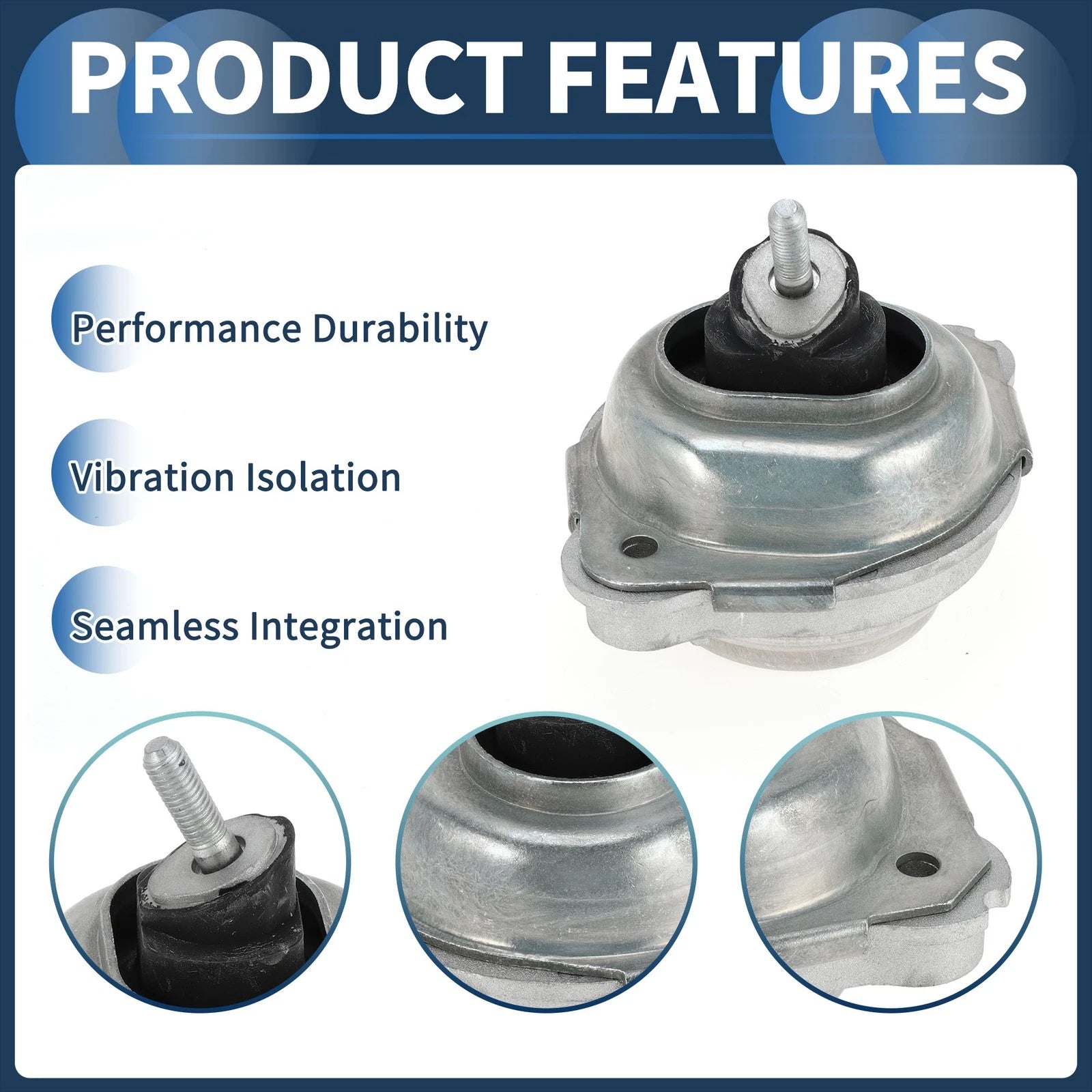 Engine Motor Mount for BMW X3 E83 (2005–2006) 2.5L A/MT 4WD