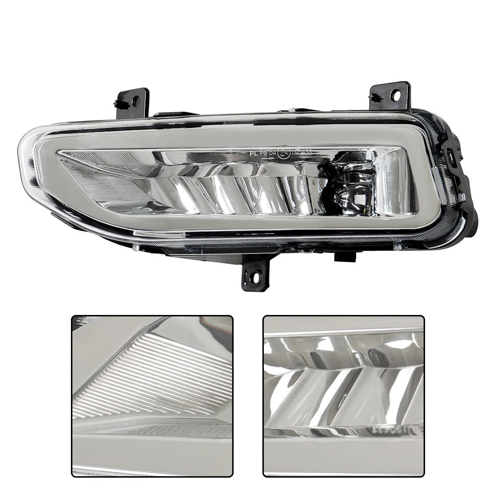 Set of 2 Front Fog Light Lamps for Nissan Titan Frontier (2020–2022)