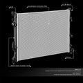 Aluminum Core Radiator for Mercedes GLE350 GLE450e GLS450 G550 (24-26) DPI 13803