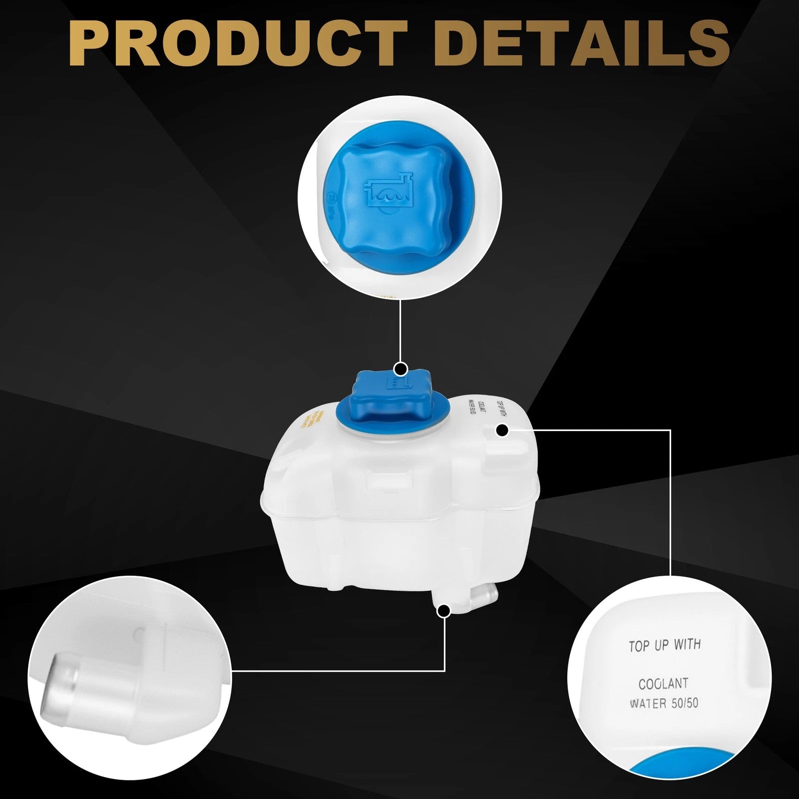 Coolant Reservoir for Volvo S80 XC90 (1999-2006)
