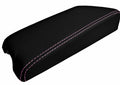 Console Lid Cover for Infiniti G35 Coupe (2002–2007) Carbon Fiber Pink Stitch