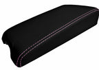 Console Lid Cover for Infiniti G35 Coupe (2002–2007) Carbon Fiber Pink Stitch