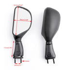 Mirrors for Kawasaki ZX6R (1998–2002), ZX9R (1998–2003) - Black
