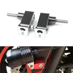 CNC Titan M8 Motorcycle Headlight Fog Light Mount Bracket Extender Pair