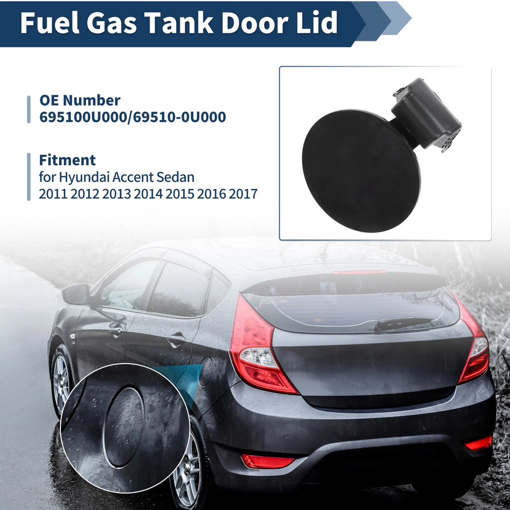 Fuel Tank Door for Hyundai Accent Sedan (2011–2017) No. 695100U000