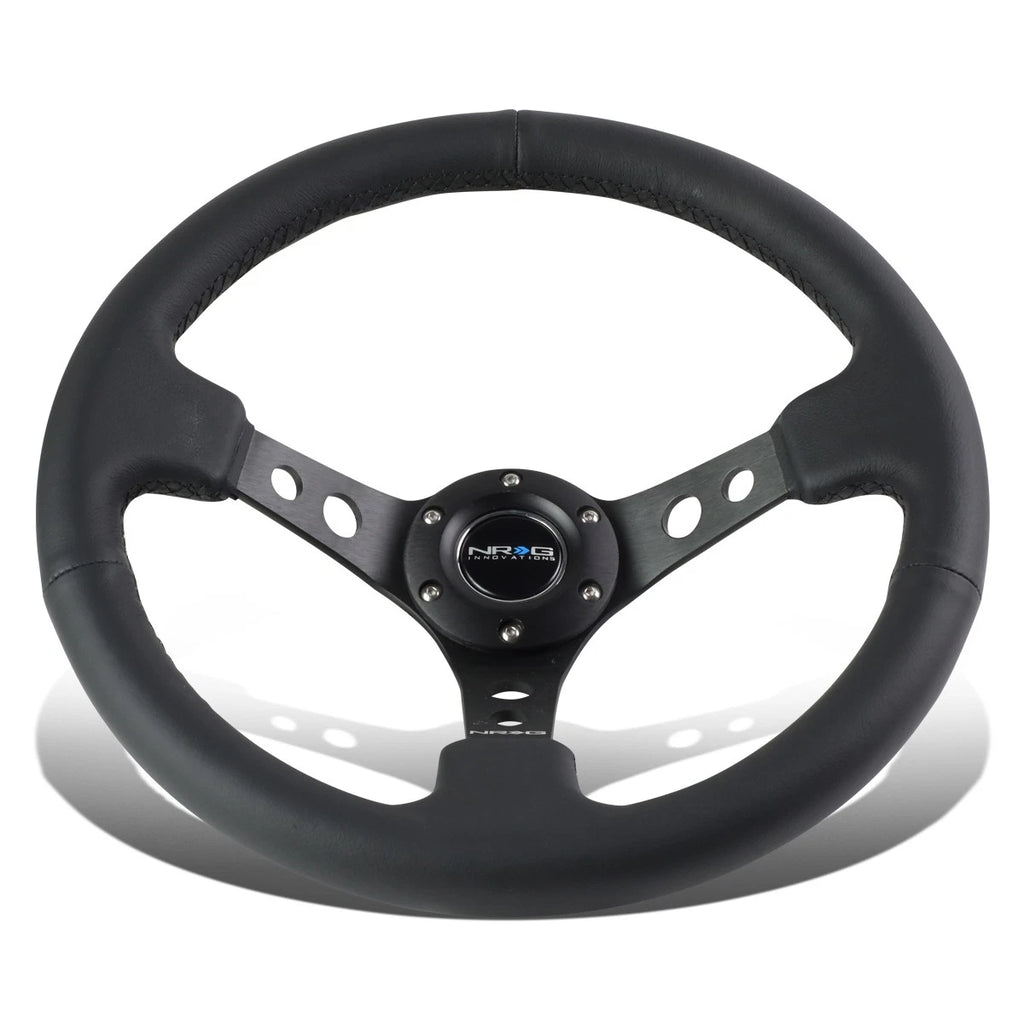 NRG Reinforced Racing Steering Wheel 35cm for Universal Fit (RHD)
