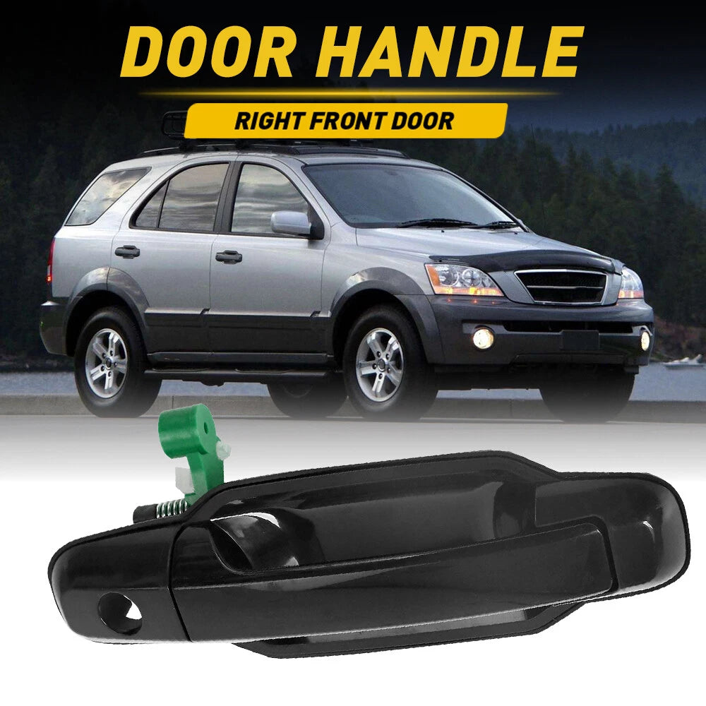 Chrome Front Right Exterior Door Handle for Kia Sorento (2003–2009)