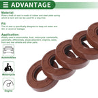 Set of 5 Oil Seal Rotary Shaft Seal FKM Rubber 22x42x10mm
