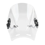 Clear Universal Motorcycle Windshield Deflector