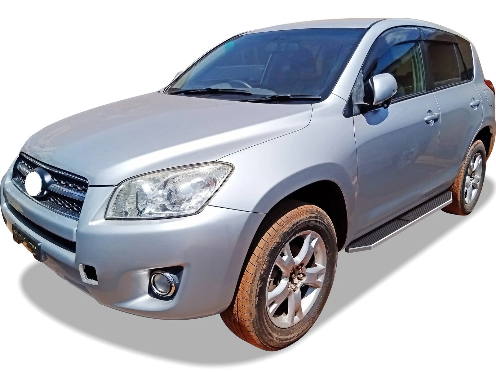 6" Polished Side Step Bars for Toyota RAV4 (2006-2012)