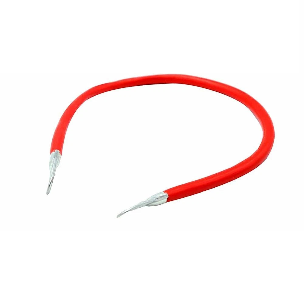 Battery Cables Set of 2 Red 100A for Marine RV (50cm)