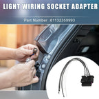 Taillight License Lamp Wiring Socket for BMW F20