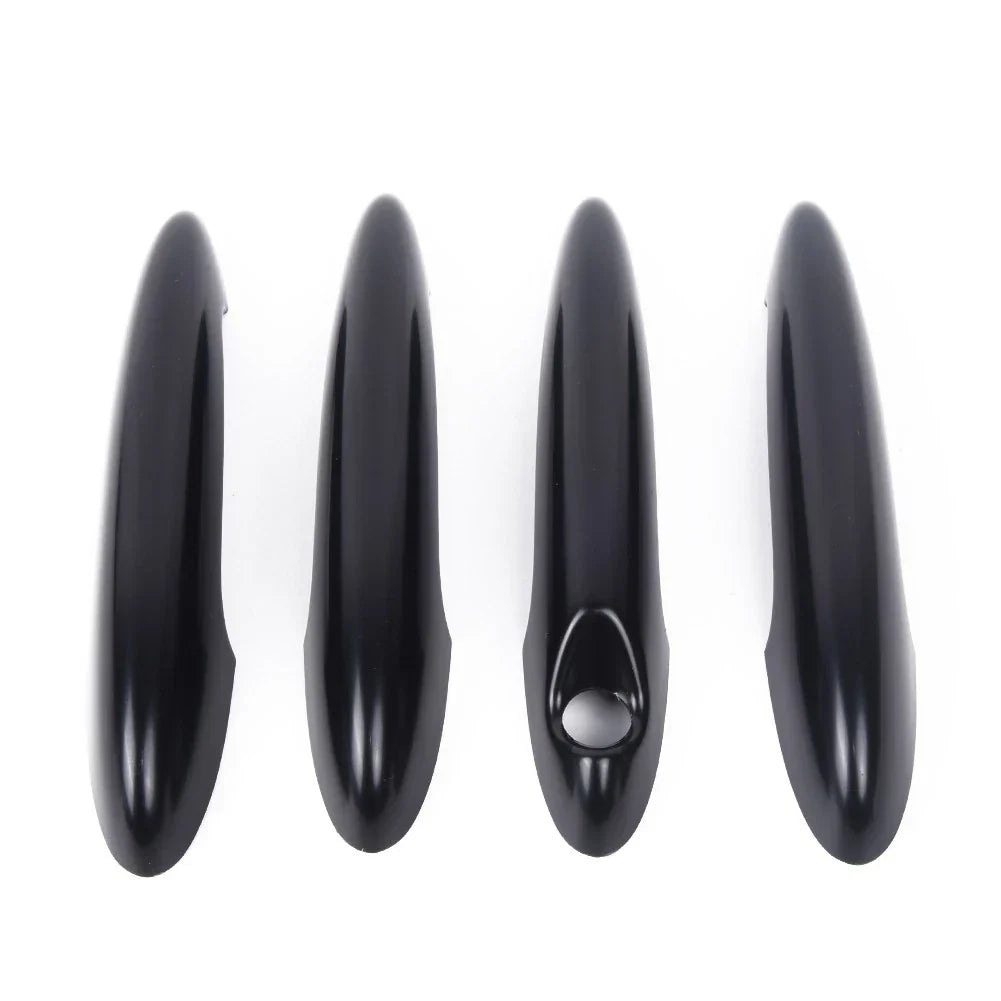 4x Gloss Black Door Handle Cover Trim for R60 COUNTRYMAN Cooper S (2011–2016)